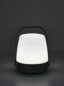 Mobiele dimbare outdoor tafellamp Lite-up, Lampenkap: kunststof, Olijfgroen, Ø 20 x H 26 cm