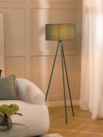 Lampadaire trépied Cella, Vert, Ø 48 x haut. 158 cm