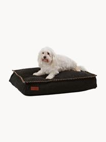 Hondenbed Dog, B 80 cm, Olefine, kunstvezel, Geweven stof zwart, B 80 x D 60 cm