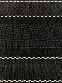 In- & Outdoor-Läufer Sunshine, 100% Polypropylen, Schwarz, Cremeweiß, B 80 x L 200 cm