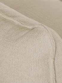 Hoekbank Tribeca, Bekleding: polyester De hoogwaardige, Frame: massief grenenhout, Poten: massief gelakt beukenhout, Geweven stof lichtbeige, B 274 x D 192 cm, hoekdeel rechts
