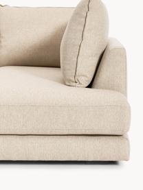 Ecksofa Tribeca, Bezug: 100 % Polyester Der hochw, Gestell: Massives Kiefernholz, Webstoff Beige, B 274 x T 192 cm, Eckteil rechts