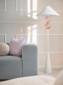 Lampadaire Aglaia, Blanc, brun clair rose, haut. 155 cm