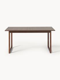 Mesa de comedor extensible Calla, tamaños diferentes, Tablero: fibra de densidad media (, Patas: madera de roble maciza la, Madera de roble pintado negro, An 160/240 x F 90