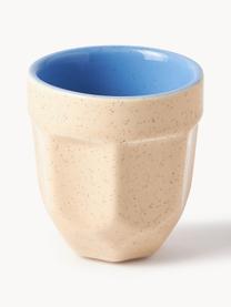 Set de tazas espresso Multi, 4 uds., Cerámica, Amarillo sol, azul petróleo, beige claro, malva, Ø 6 x Al 6 cm, 100 ml