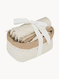 Set cura del bambino Camel 6 pz, Rivestimento: 100% cotone organico, cer, Rivestimento: 100% cotone organico, cer, Beige, bianco crema, nocciola, Set in varie misure