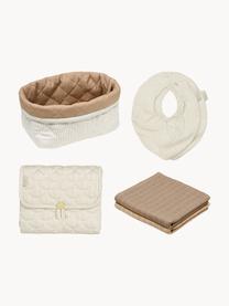 Set cura del bambino Camel 6 pz, Rivestimento: 100% cotone organico, cer, Rivestimento: 100% cotone organico, cer, Beige, bianco crema, nocciola, Set in varie misure