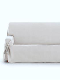 Pokrowiec na sofę Levante, 65% bawełna, 35% poliester, Odcienie kremowego, S 200 x W 110 cm