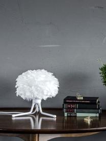 Base per lampada da tavolo Tripod, Base della lampada: alluminio rivestito, Bianco, Ø 16 x Alt. 19 cm