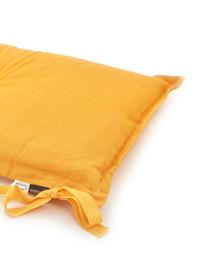 Poduszka na ławkę Panama, 50% bawełna, 45% poliester,
5% inne włókna, Żółty, S 48 x D 120 cm