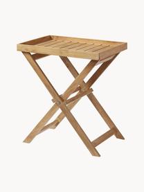 Skládací zahradní stůl z teakového dřeva Tray, Teakové dřevo, Teakové dřevo, Š 65 cm, H 40 cm