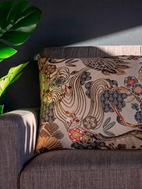 Cojín Alvito, con relleno, Funda: algodón, Multicolor estampado floral, An 45 x L 60 cm