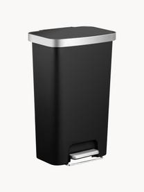 Pattumiera con ruote integrate Hana, 45 L, Plastica, Nero opaco, Larg. 41 x Alt. 65 cm, 45 L