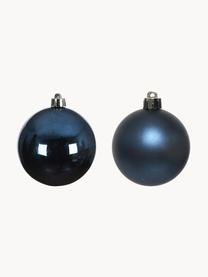 Boules de Noël Evergreen, sets de différentes tailles, Bleu, Ø 10 cm, 4 pièces