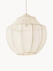 Suspension en tulle Beau, Beige clair, Ø 55 x haut. 52 cm