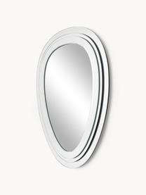 Specchio da parete Rocco, Retro: pannelli di fibra a media, Superficie dello specchio: lastra di vetro, Argentato, Larg. 60 x Alt. 80 cm