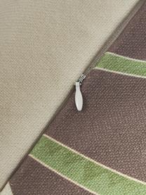 Povlak na polštář se vzorem palem Miro, 100 % bavlna, Odstíny zelené, odstíny žluté, Š 45 cm, D 45 cm