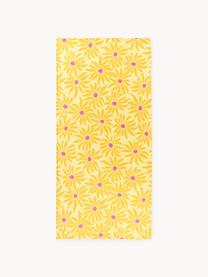 Serviette de plage Abina, 45 % coton, 55 % polyester

Le matériau est certifié STANDARD 100 OEKO-TEX®, 2212298, CENTEXBEL, Jaune, larg. 75 x long. 160 cm