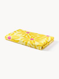 Serviette de plage Abina, 45 % coton, 55 % polyester

Le matériau est certifié STANDARD 100 OEKO-TEX®, 2212298, CENTEXBEL, Jaune, larg. 75 x long. 160 cm