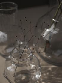 Vase en verre Bunch, haut. 12 cm, Verre, Transparent, Ø 12 x haut. 12 cm