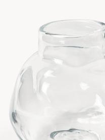 Glas-Vase Bunch, H 12 cm, Glas, Transparent, Ø 12 x H 12 cm