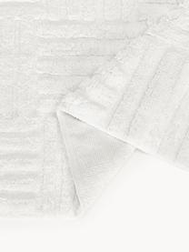 Alfombrilla de baño antideslizante con relieve Tianna, 100% algodón

El material utilizado para este producto ha sido probado contra sustancias nocivas y está certificado según el STANDARD 100 por OEKO-TEX®, 21.HIN.45298, HOHENSTEIN HTTI., Blanco Off White, An 70 x L 120 cm
