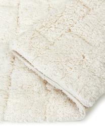 Tapis de bain moelleux blanc crème Metro, 100 % coton bio
Qualité supérieure 1900 g/m², Blanc crème, larg. 50 x long. 60 cm