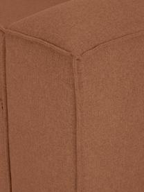 Modulares Ecksofa Lennon, Bezug: 100 % Polyester Der strap, Gestell: Massives Kiefernholz FSC-, Webstoff Nougat, B 238 x T 180 cm, Eckteil rechts
