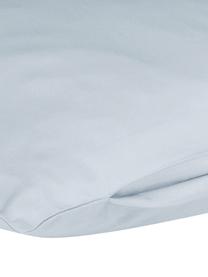 Povlak na polštář z bavlněného saténu Comfort, 2 ks, Světle modrá, Š 40 cm, D 80 cm