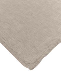 Tovaglia in lino beige Olga, 100% lino, certificato lino europeo

Il lino per sua natura tende ad avere una sensazione ruvida al tatto e un aspetto naturale sgualcito
L'elevata resistenza allo strappo rende il lino resistente all'abrasione e all'usura, Marrone chiaro, Per 4-6 persone (Larg. 145 x Lung. 200 cm)