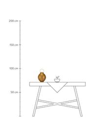 Solar Außenleuchte Sunshine Aura zum Hängen oder Stellen, Goldfarben, Ø 21 x H 25 cm
