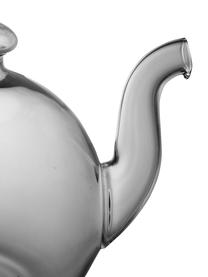 Théière avec passoire à thé et couvercle Argyle, Transparent, couleur argentée