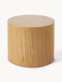 Salontafel Dan van hout, set van 2, MDF met eikenhoutfineer, Licht hout, Set met verschillende groottes