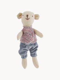 Kuscheltiere Friends, 6er-Set, Hellbeige, Bunt, B 10 x H 16 cm