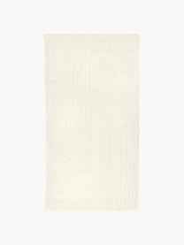 Wollen vloerkleed Mason, handgetuft, Onderzijde: 100% katoen Bij wollen vl, Crèmewit, B 160 x L 230 cm (maat M)