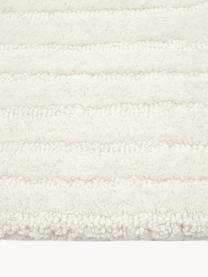 Tapis en laine tuftée main Mason, Blanc crème, larg. 160 x long. 230 cm (taille M)