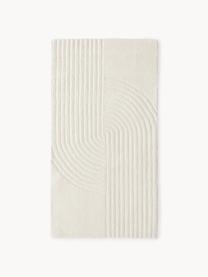 Tapis en laine tuftée main Mason, Blanc crème, larg. 160 x long. 230 cm (taille M)