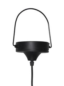 Solar outdoor LED lamp Sunlight, Metall, Kunststoff, Zwart, Ø 19 x H 24 cm