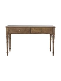 Console en bois de manguier avec tiroirs Betton, Bois de manguier, enduit, larg. 127 x haut. 77 cm