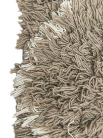 Alfombrilla de baño esponjosa de algodón Beni, 100% algodón, Beige, blanco, An 50 x L 70 cm