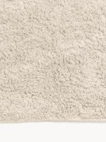 Tapis en coton tufté main Bina, Beige, larg. 80 x long. 150 cm (taille XS)