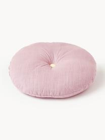 Coussin rond décoratif Devi, Rose, lilas, Ø 35 cm