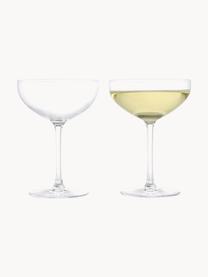 Coupes à champagne Premium, 2 pièces, Verre exempt de plomb, Transparent, Ø 13 x haut. 17 cm, 390 ml