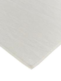 Torchon en lin Heddie, 100 % pur lin, Blanc, larg. 50 x long. 70 cm