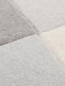 Ručně tkaný vlněný koberec Keith, Béžová, šedá, Š 120 cm, D 180 cm (velikost S)