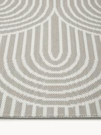 Tapis d'extérieur Arches, 86 % polypropylène, 14 % polyester, Gris, larg. 80 x long. 150 cm (taille XS)