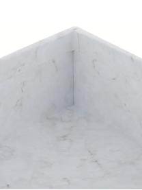 Organizer da ufficio Walter, Organizer: solido, cartone laminato, Bianco marmorizzato, Larg. 33 x Alt. 13 cm
