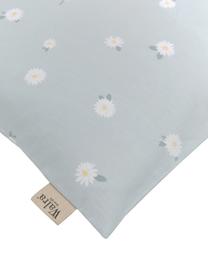 Baumwoll-Wendebettwäsche Little Daisies in Mint, Webart: Renforcé Fadendichte 144 , Mint, Weiss, 135 x 200 cm + 1 Kissen 80 x 80 cm