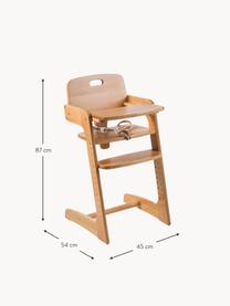 Krzesełko z drewna bukowego Kid Up, Drewno bukowe, Drewno bukowe, S 45 x G 54 cm