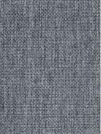Sofa Emma (3-Sitzer), Bezug: Polyester 100.000 Scheuer, Gestell: Massives Kiefernholz, Füße: Metall, galvanisiert, Webstoff Grau, Füße Silber, B 227 x T 100 cm